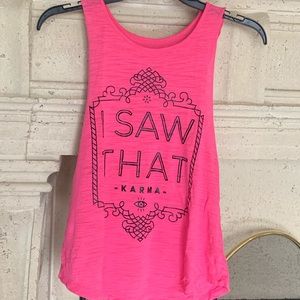 Hot Pink Tank Top